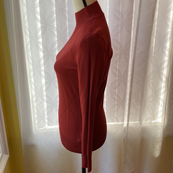 BNWT- TRIBAL Turtleneck, pumpkin spice, long sleeve, Size S - Picture 3 of 11